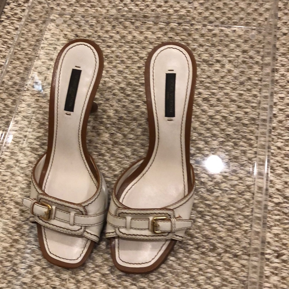 Louis Vuitton sandals 37.5 (7.5) Authentic